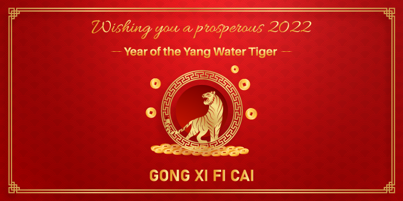  2022 Year of the “Ren Yin“ – Yang Water Tiger